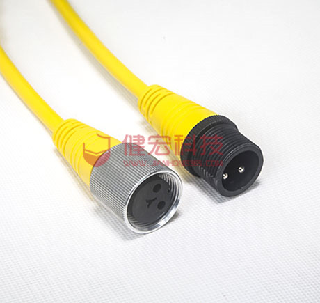 LED防水連接器M27標(biāo)準(zhǔn)系列防水連接線