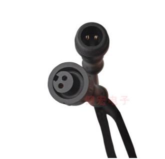 M8 2-6芯 IP65-IP68 公母防水連接線 帶螺帽