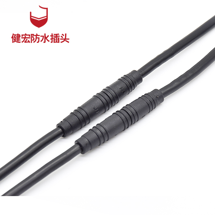 快速對插m6防水連接器