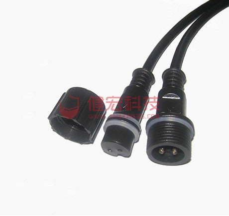 m15 2-8芯 IP65-IP68 公母防水連接器ip68