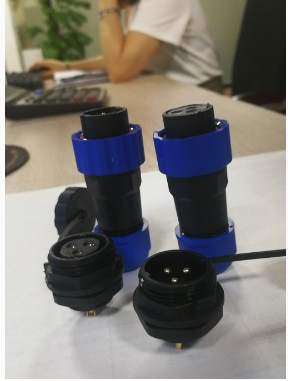 m20 2-4芯 戶外 航空防水連接器ip68插頭