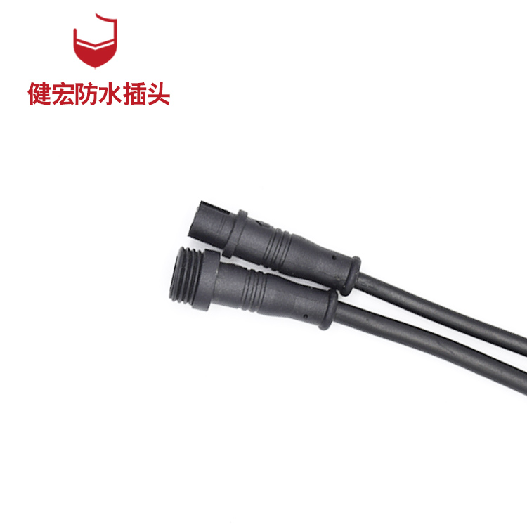 m8pvc防水連接器線 m8pvc防水連接器線